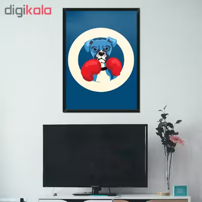 تابلو فنچ آرت طرح Boxer Dog کد GPH283-F