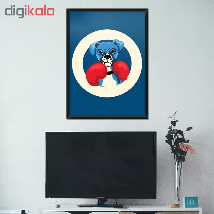 تابلو فنچ آرت طرح Boxer Dog کد GPH283-F
