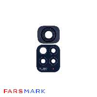 شیشه لنز دوربین گوشی شیائومی Xiaomi Redmi Note 11 Pro مشکی | شیشه با فرم لنز کامل