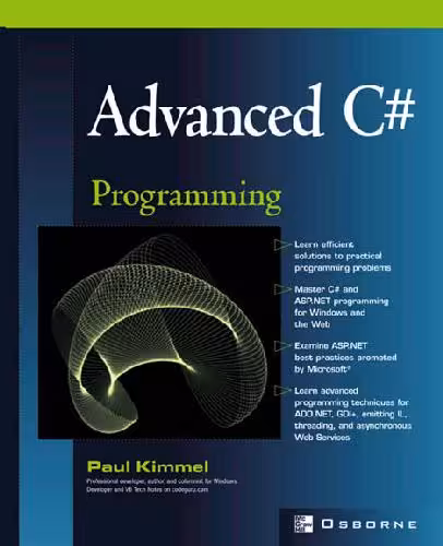 خرید و دانلود نسخه کامل کتاب Advanced C# Programming