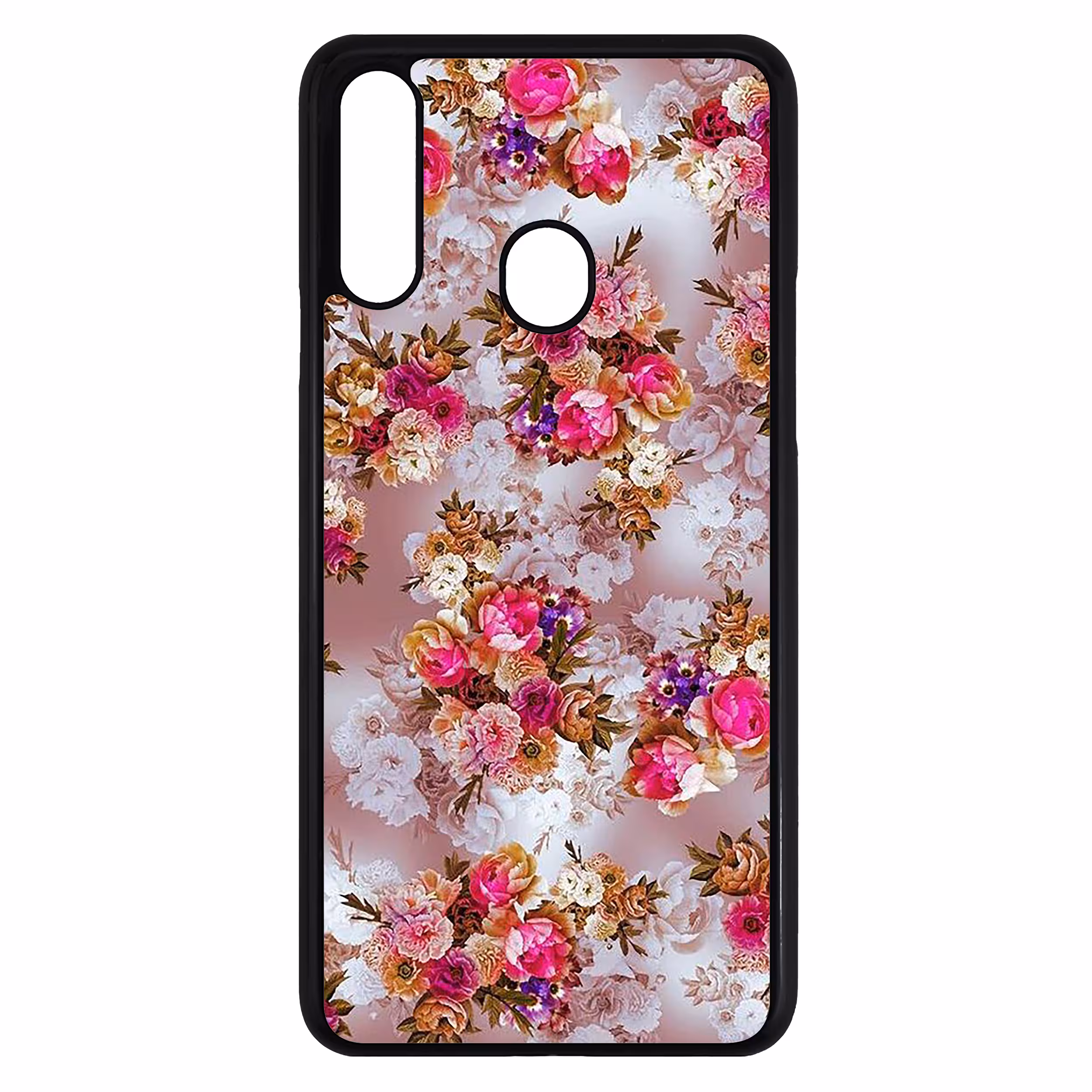 کاور طرح گل مدل CHL50333 مناسب برای گوشی موبایل سامسونگ Galaxy A20s