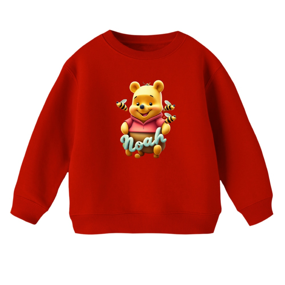 سویشرت بچگانه مدل پو کد 62 رنگ قرمز