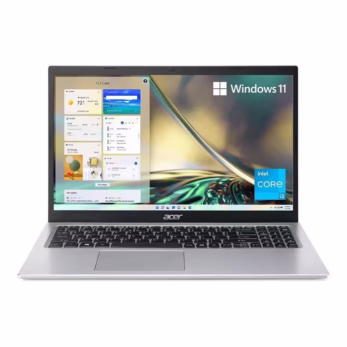 خرید و قیمت لپ تاپ ایسر Aspire 5 A515 نمایشگر 15٫6 اینچی پردازنده i3 نسل 11، گرافیک 2 گیگابایت MX450، رم 4 گیگابایت، حافظه 256 گیگابایت SSD