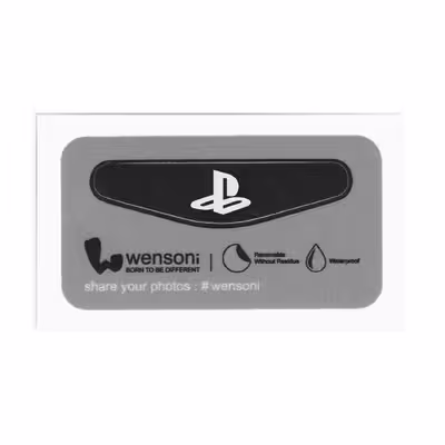 برچسب لایت بار دسته پلی استیشن 4 ونسونی طرح PS Logo