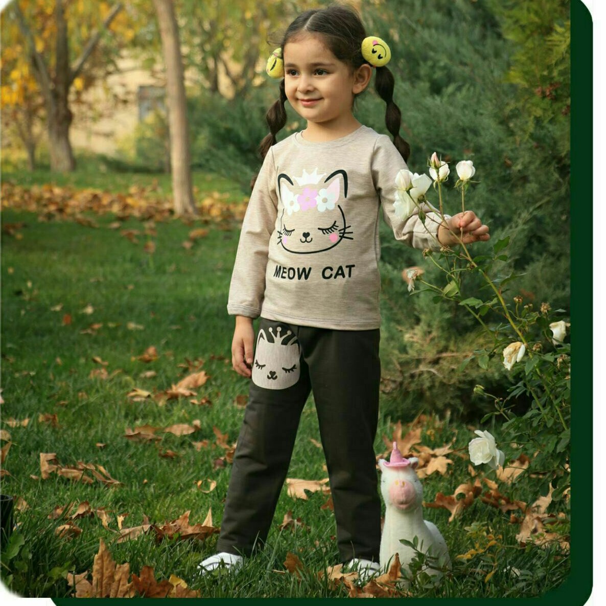 بلوز شلوار دخترانه پاییزه