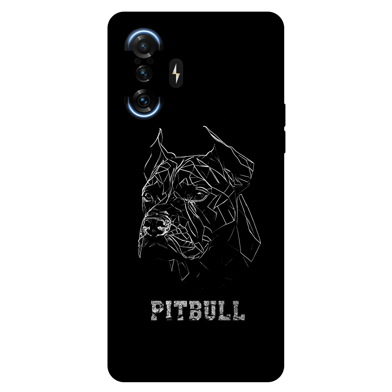 کاور مگافون طرح پیتبول مدل 1883 مناسب برای گوشی موبایل شیائومی Poco F3 GT 