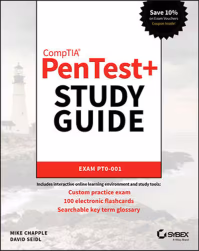 خرید و دانلود نسخه کامل کتاب Comptia Pentest  Study Guide: Exam Pt0-001