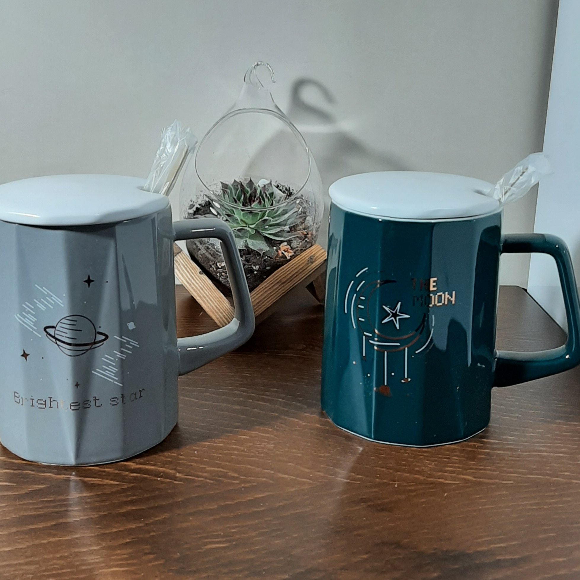 ماگ سرامیکی فضایی درب دار