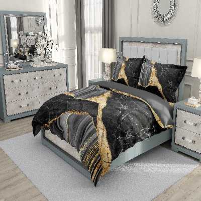 سرویس روتختی مدل Marble دو نفره 6 تکه