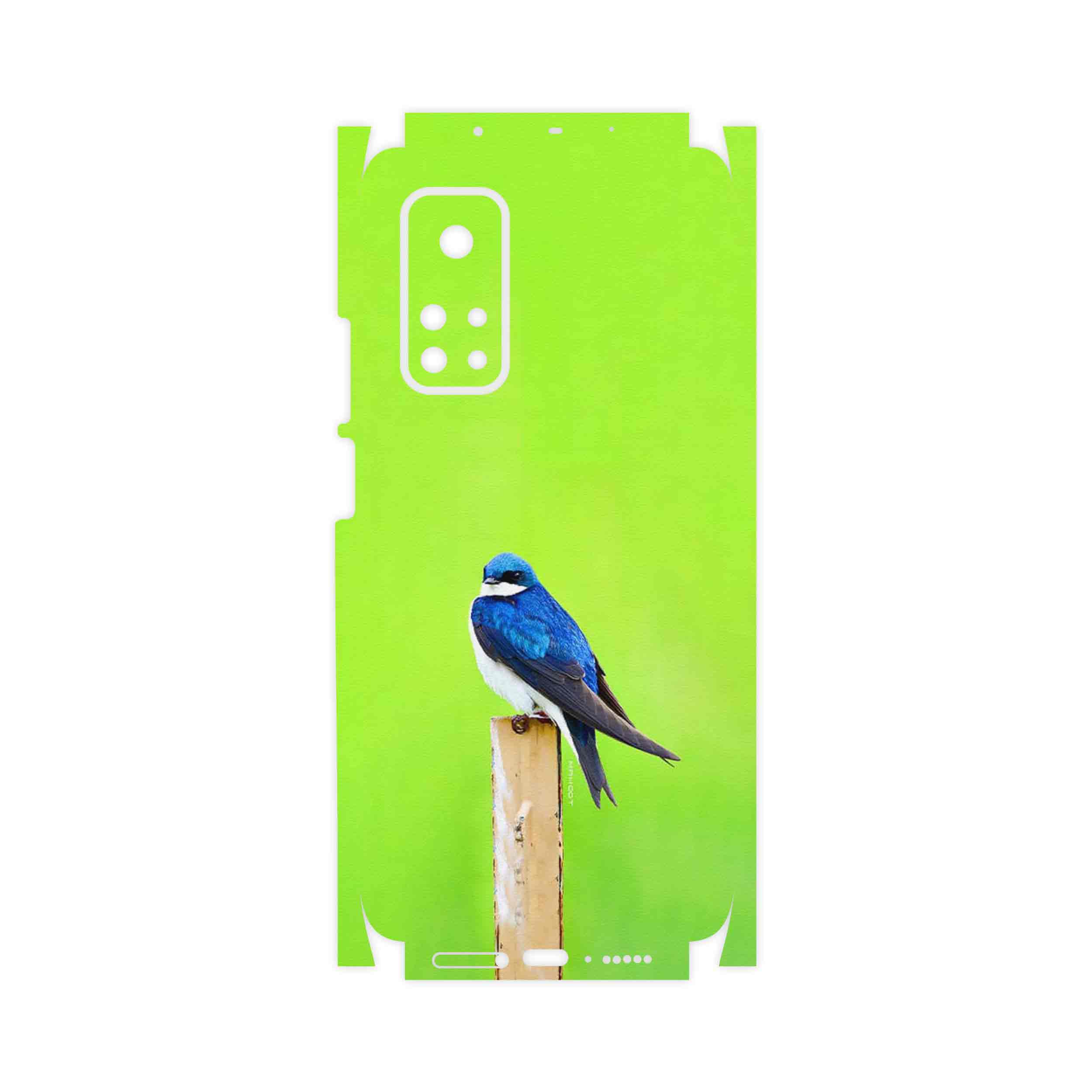 برچسب پوششی ماهوت مدل Bird Swallow-FullSkin مناسب برای گوشی موبایل شیائومی Mi 10T Pro 5G