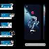 برچسب پوششی ماهوت مدل NASA-Astronaut-FullSkin مناسب برای گوشی موبایل آنر 20 Lite