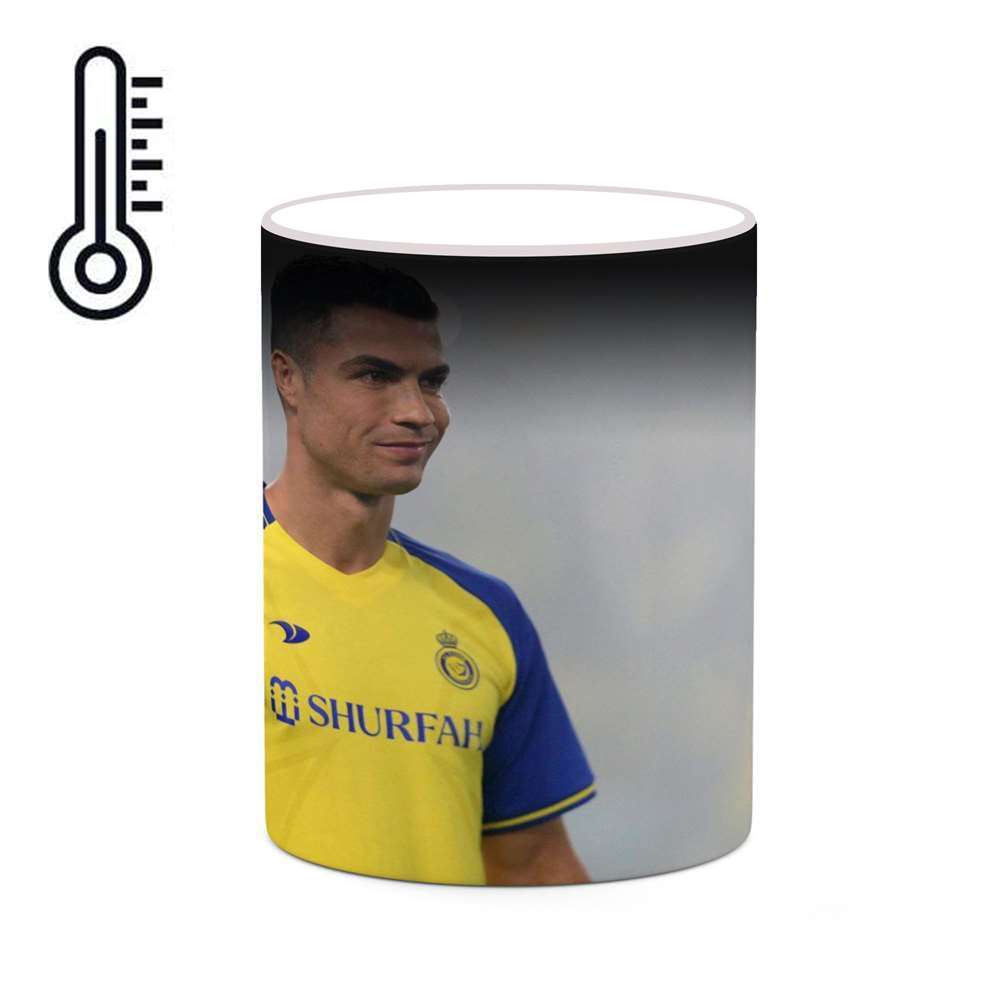 ماگ حرارتی کاکتی طرح کریستیانو رونالدو مدل mgh24828