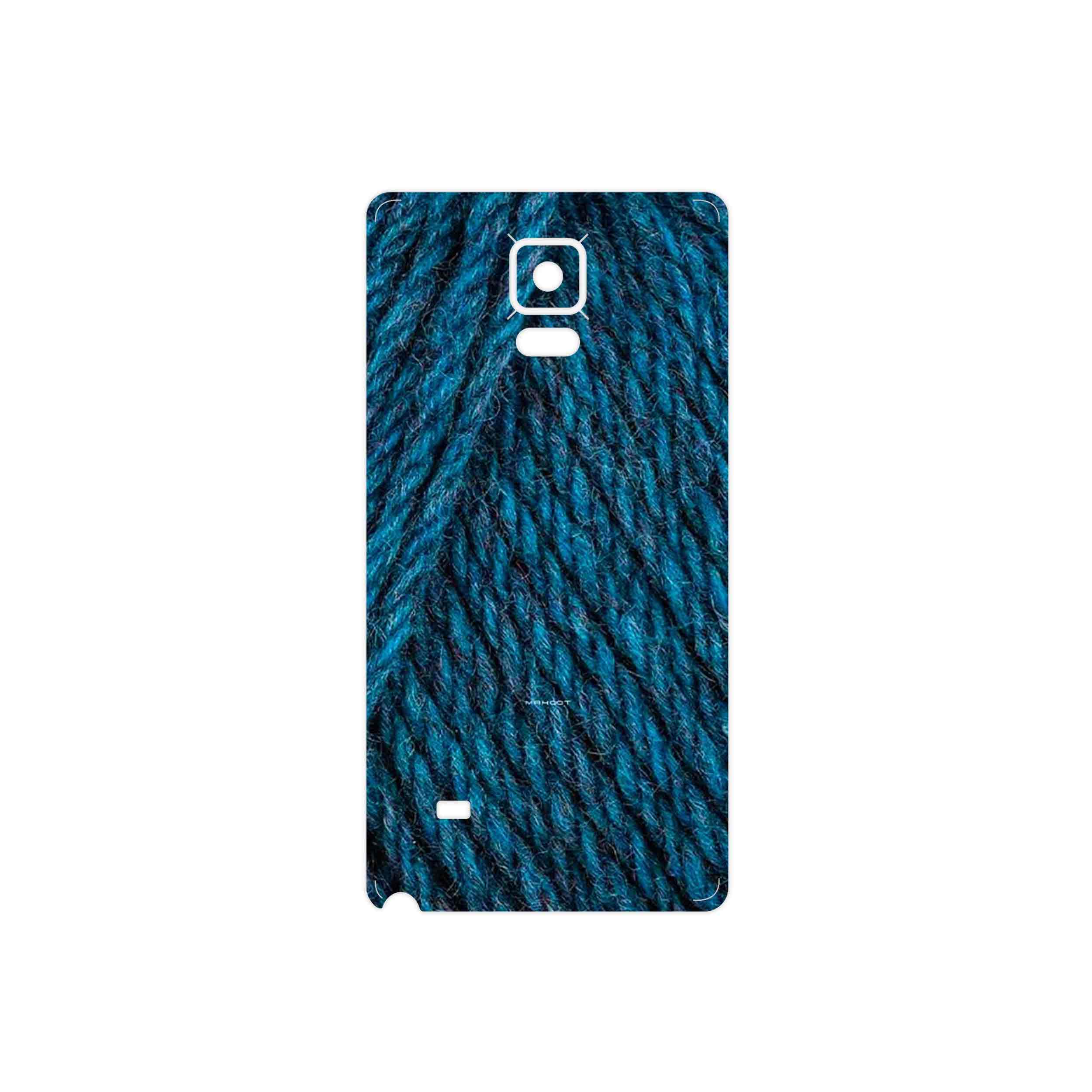 برچسب پوششی ماهوت مدل Fabric Texture 1 مناسب برای گوشی موبایل سامسونگ Galaxy Note 4
