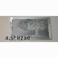 تابلو آینه کاری درخت 115 در 65