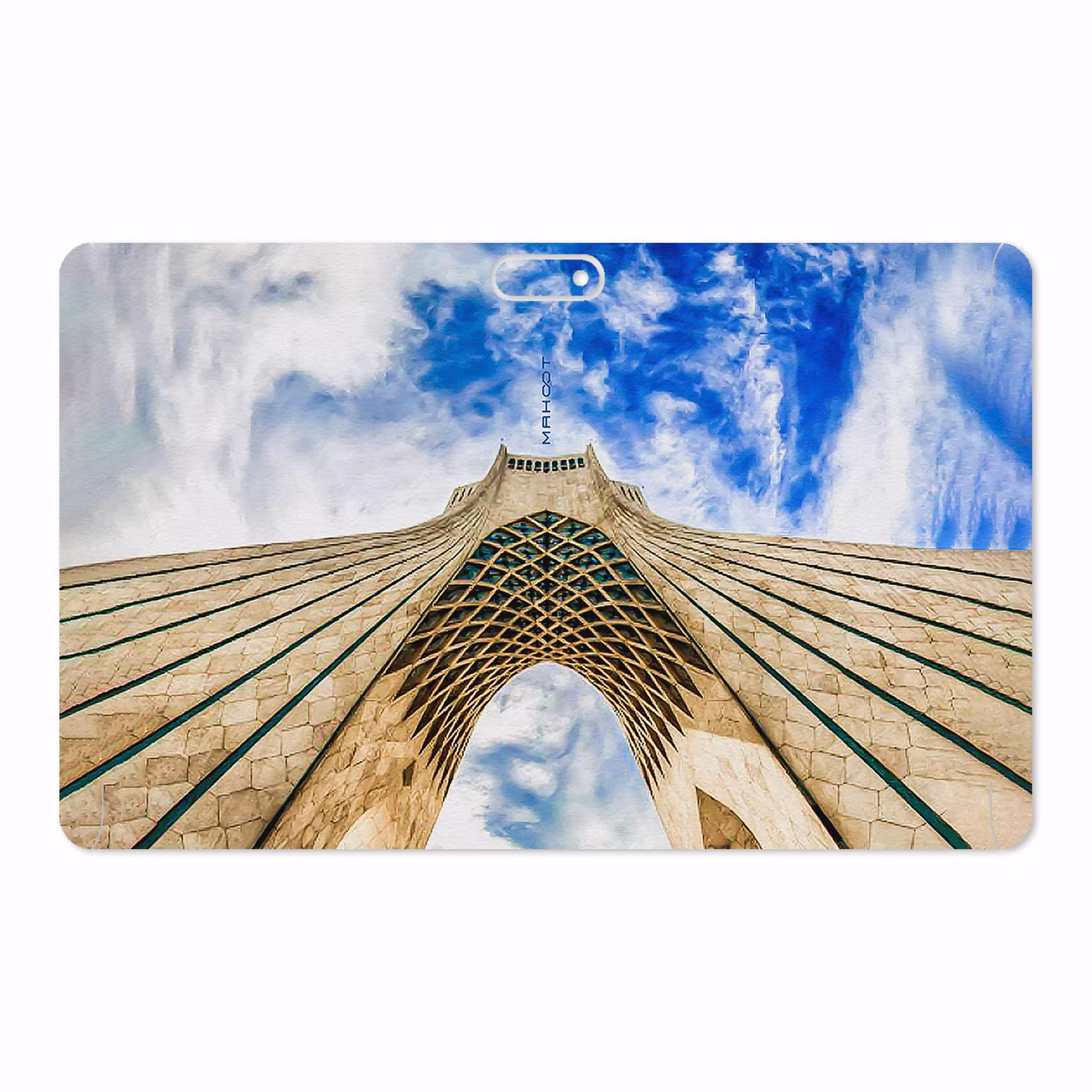 برچسب پوششی ماهوت مدل AZADI-Tower مناسب برای تبلت جی ال ایکس W11 Plus