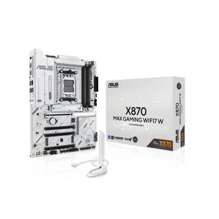 مادربرد ایسوس گیمینگ سفید   X870 MAX Gaming Wi-Fi7
