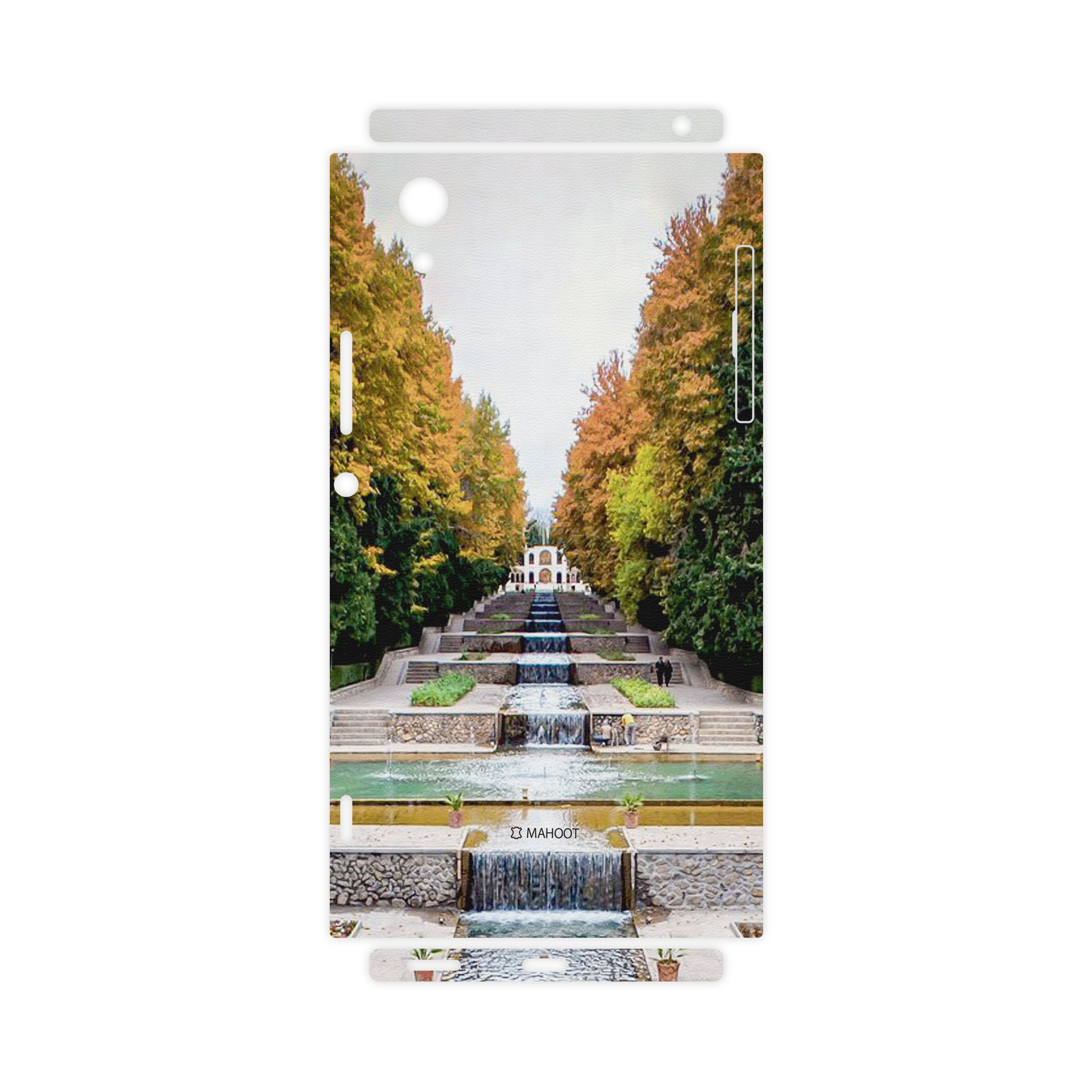 برچسب پوششی ماهوت مدل SHAHZADEH-Garden-FullSkin مناسب برای گوشی موبایل سونی Xperia XA1