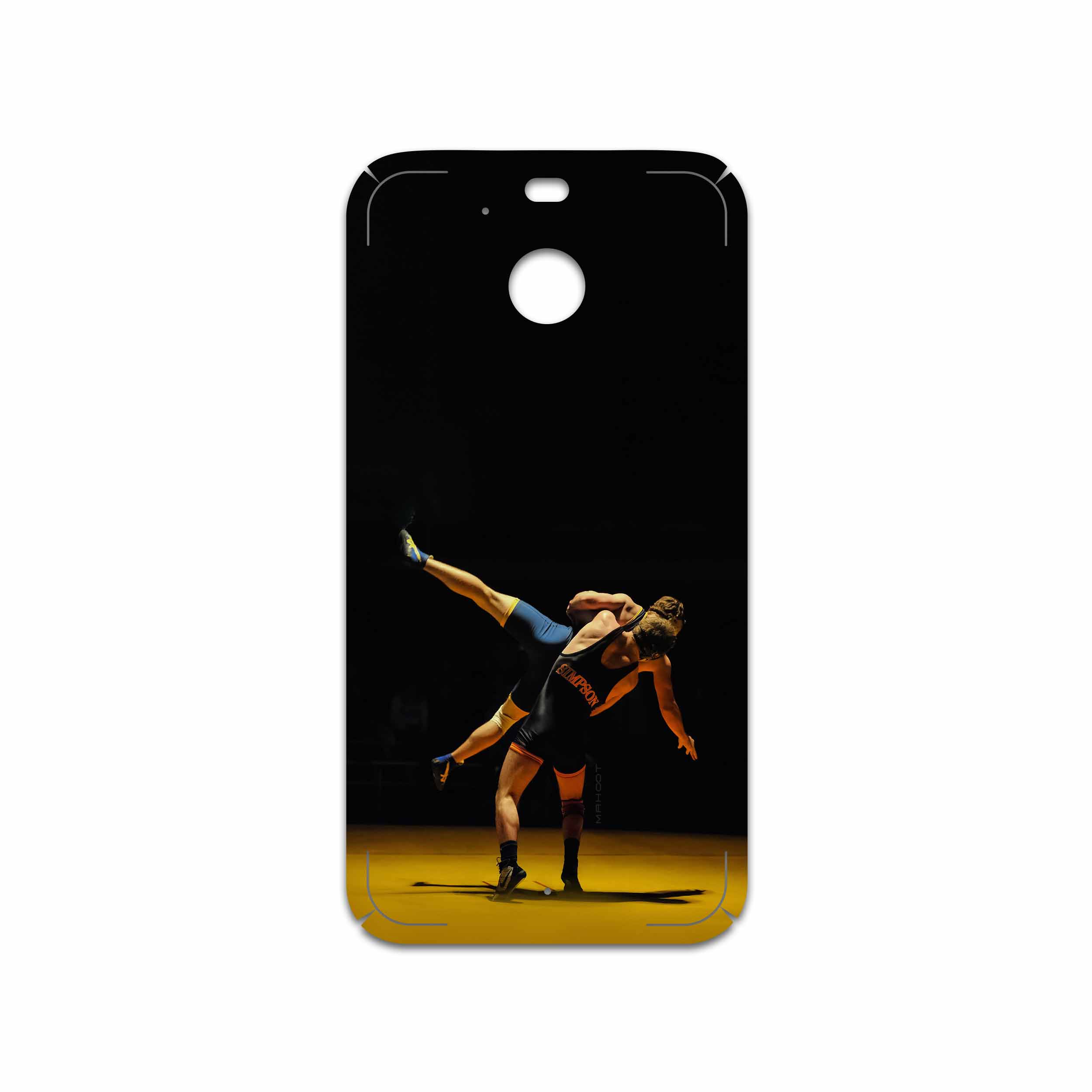 برچسب پوششی ماهوت مدل Wrestling مناسب برای گوشی موبایل اچ تی سی 10 Evo