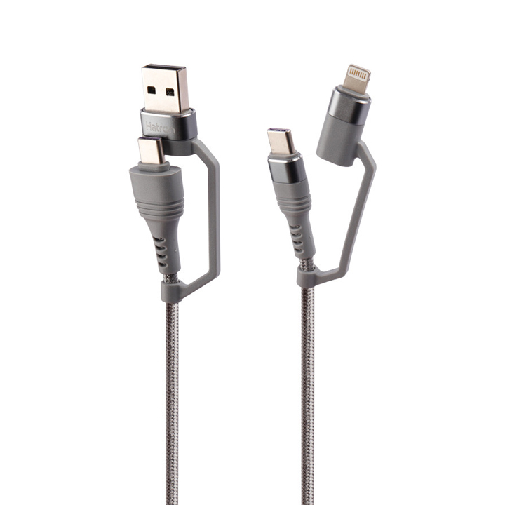 کابل تبدیل فست شارژ Hatron HC450P 5A 1m