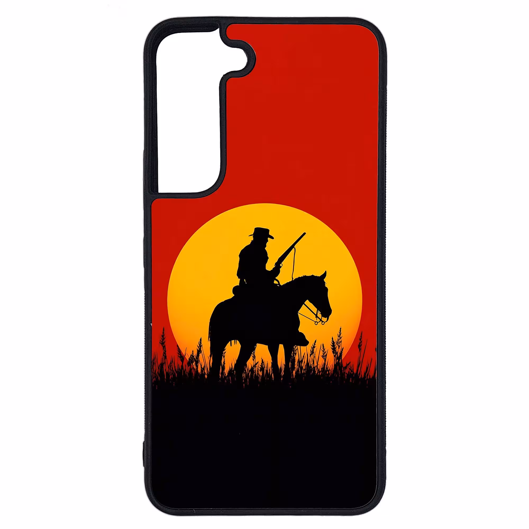 کاور طرح Red Dead کد G-204 مناسب برای گوشی موبایل سامسونگ Galaxy S22 | دیجی قاب دونی