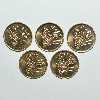 سکه تزیینی 1000 ریال مدل نیمه شعبان مجموعه 5 عددی 