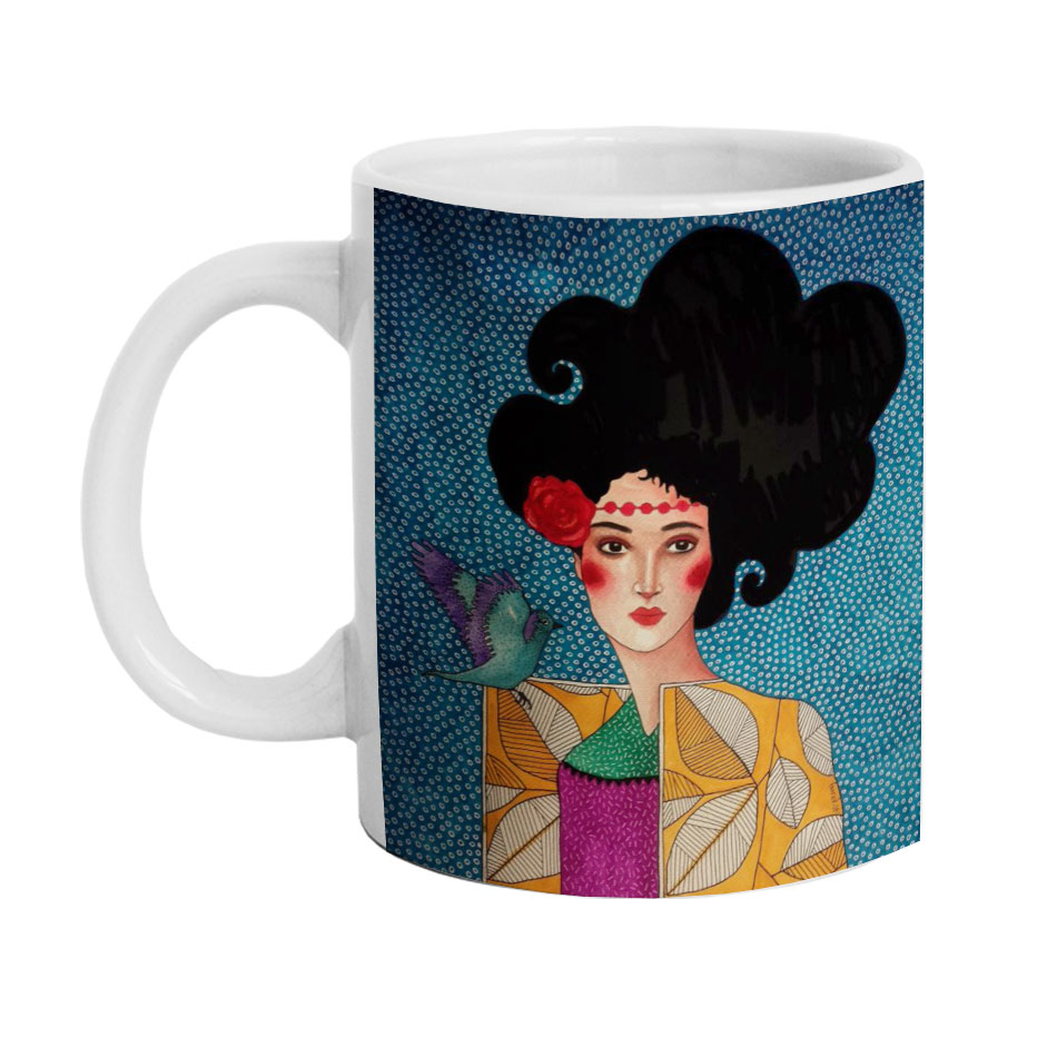 ماگ طرح نقاشی مدل M2228