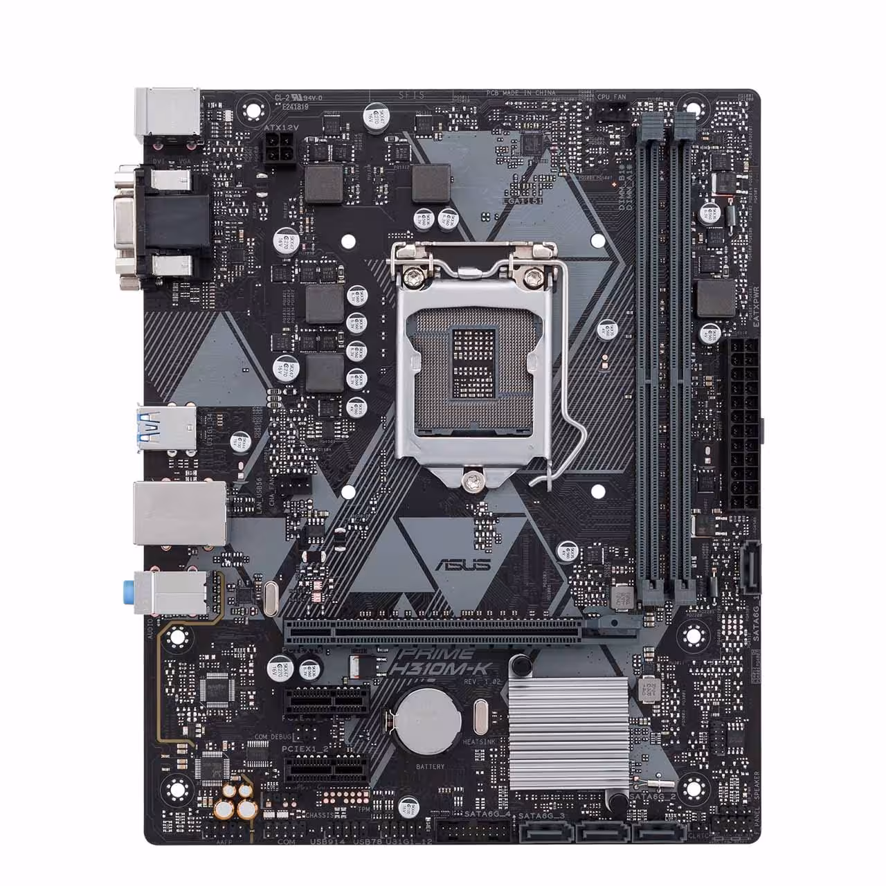 خرید مادربرد ایسوس MotherBoard ASUS PRIME H310M-K R2.0 با بهترین قیمت