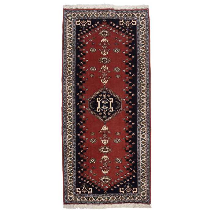  فرش دستباف کناره طول دو متر سی پرشیا کد 174262