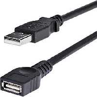 کابل افزایش طول USB 2.0  دو متری برند k-net و تسکو و PNET و … به صورت میکس