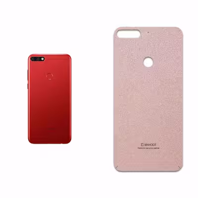 برچسب پوششی ماهوت مدل Rose Gold Leather مناسب برای گوشی موبایل آنر 7C