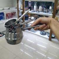 شیر جوش یا قهوه جوش استیل ساخت هند ضد زنگ