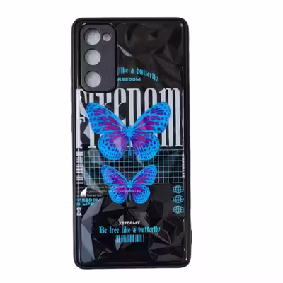 کاور مدل 3D طرح پروانه کد 248 مناسب برای گوشی موبایل سامسونگ Galaxy S20 FE