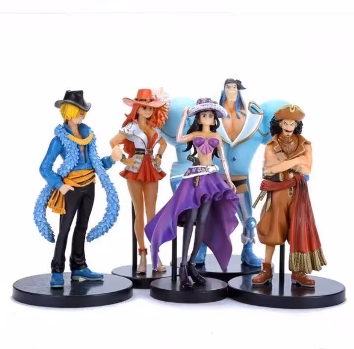 فیگور مدل وان پیس One Piece مجموعه 5 عددی