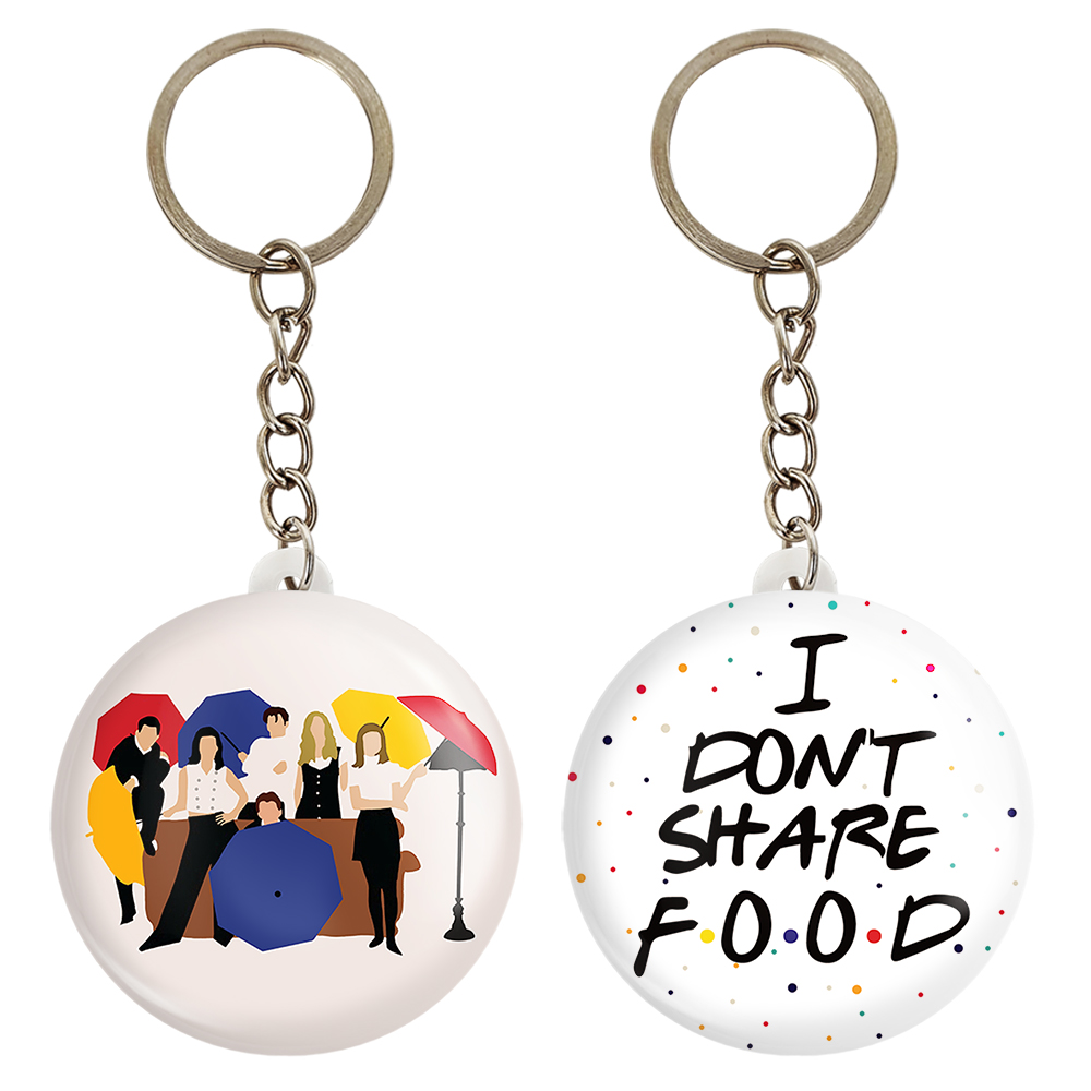 پیکسل خندالو مدل سریال فرندز کد 3142 به همراه جاکلیدی