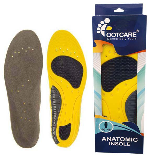 کفی طبی مردانه فوت کر رانینگ تنفسی مدل FOOTCARE RUNNING PU INSOLE I-046 | فروشگاه اینترنتی تاتا کالا
