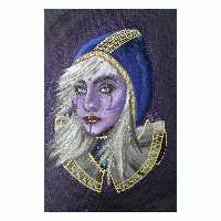 تابلو نقاشی اکریلیک مدل بازی Dota 2 کد 01