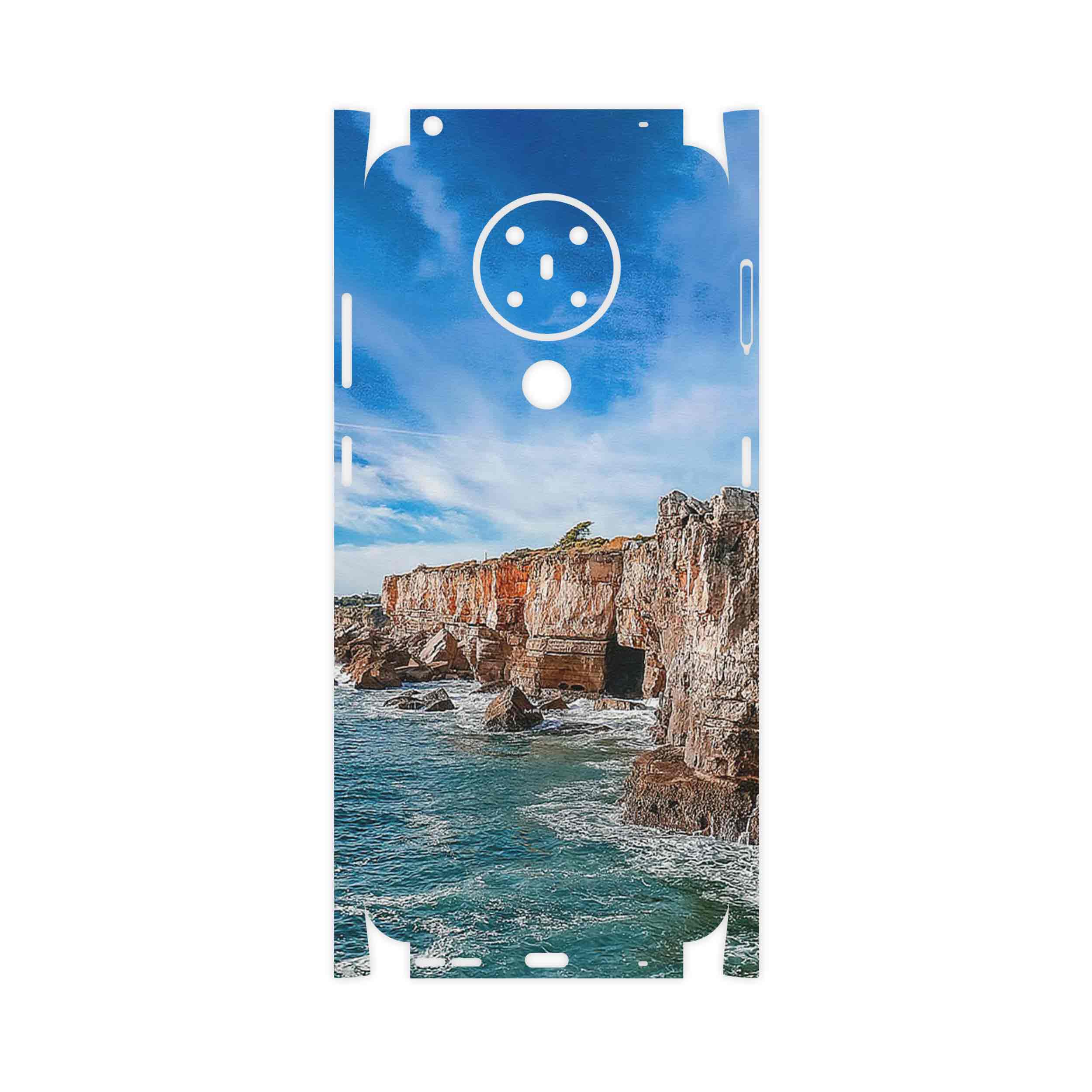 برچسب پوششی ماهوت مدل Rock Mountain-FullSkin مناسب برای گوشی موبایل نوکیا 5.3