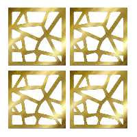 تایل سقفی آسمان مجازی بنی دکو مدل MC46 اندازه 60x60 سانتی متر مجموعه 4 عددی
