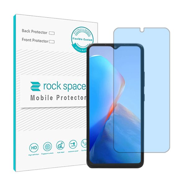 گلس اینفینیکس Smart 7 مدل نانو هیدروژل آنتی بلو برند راک اسپیس کد 25787