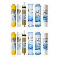 فیلتر دستگاه تصفیه آب آکوا پیورست مدل GL 1200 مجموعه 12 عددی