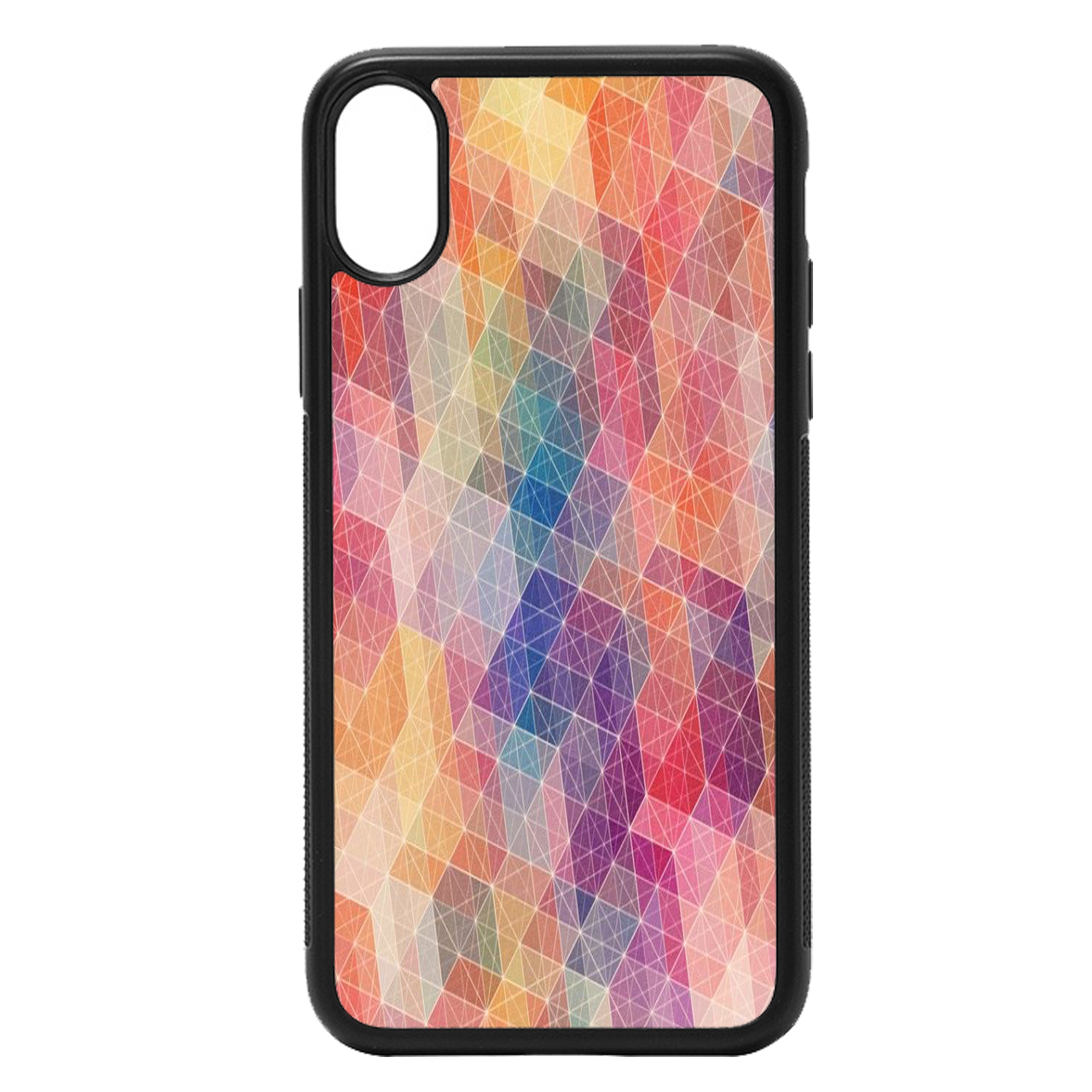 کاور طرح رنگارنگ کد 110540796 مناسب برای گوشی موبایل اپل iphone xr