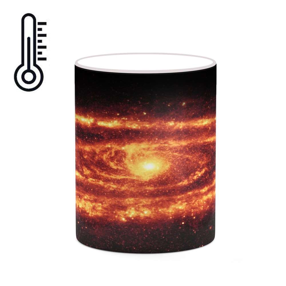 ماگ حرارتی کاکتی طرح فضا و کهکشان مدل mgh20199