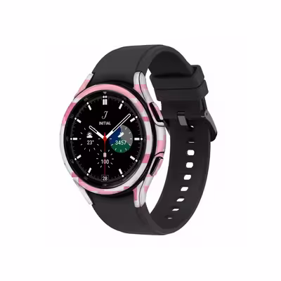 برچسب ماهوت طرح Army Snow Pixel مناسب برای ساعت هوشمند سامسونگ Watch4 Classic 42mm