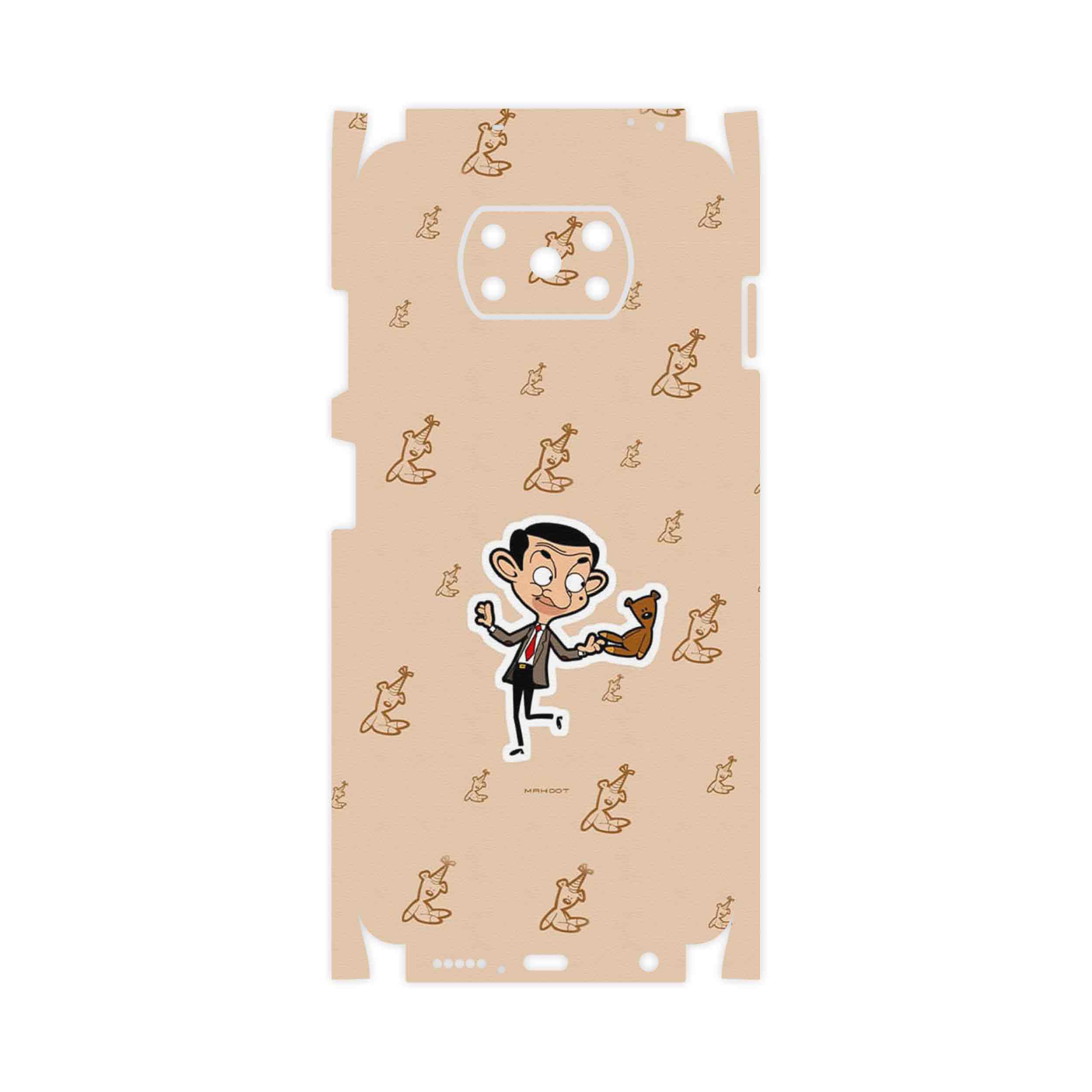 برچسب پوششی ماهوت مدل Mr.Bean-FullSkin مناسب برای گوشی موبایل شیائومی Poco X3 NFC