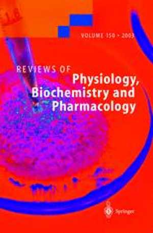[PDF] دانلود کتاب Reviews of Physiology, Biochemistry and Pharmacology 150, 2004