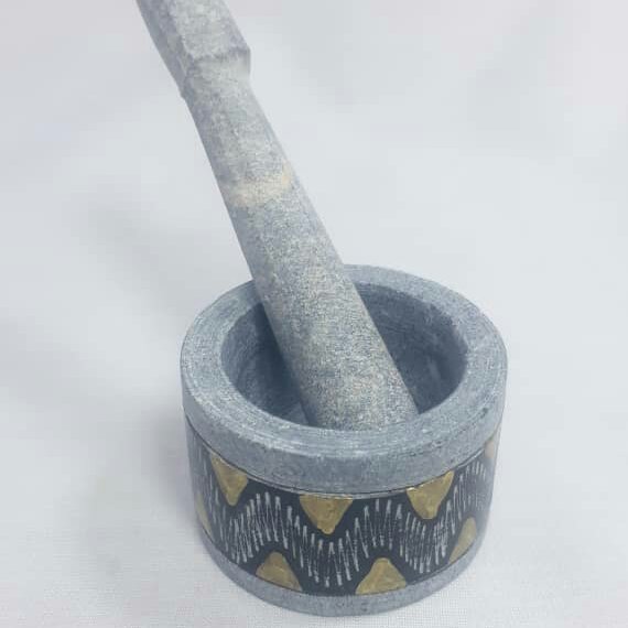 زعفران ساب سنگی حکاکی شده