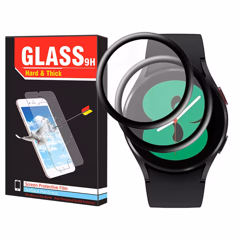 محافظ صفحه نمایش نانو هارد اند تیک مدل Pmma-HT مناسب برای ساعت هوشمند سامسونگ Galaxy Watch 4 40mm بسته دو عددی | کالا برتری