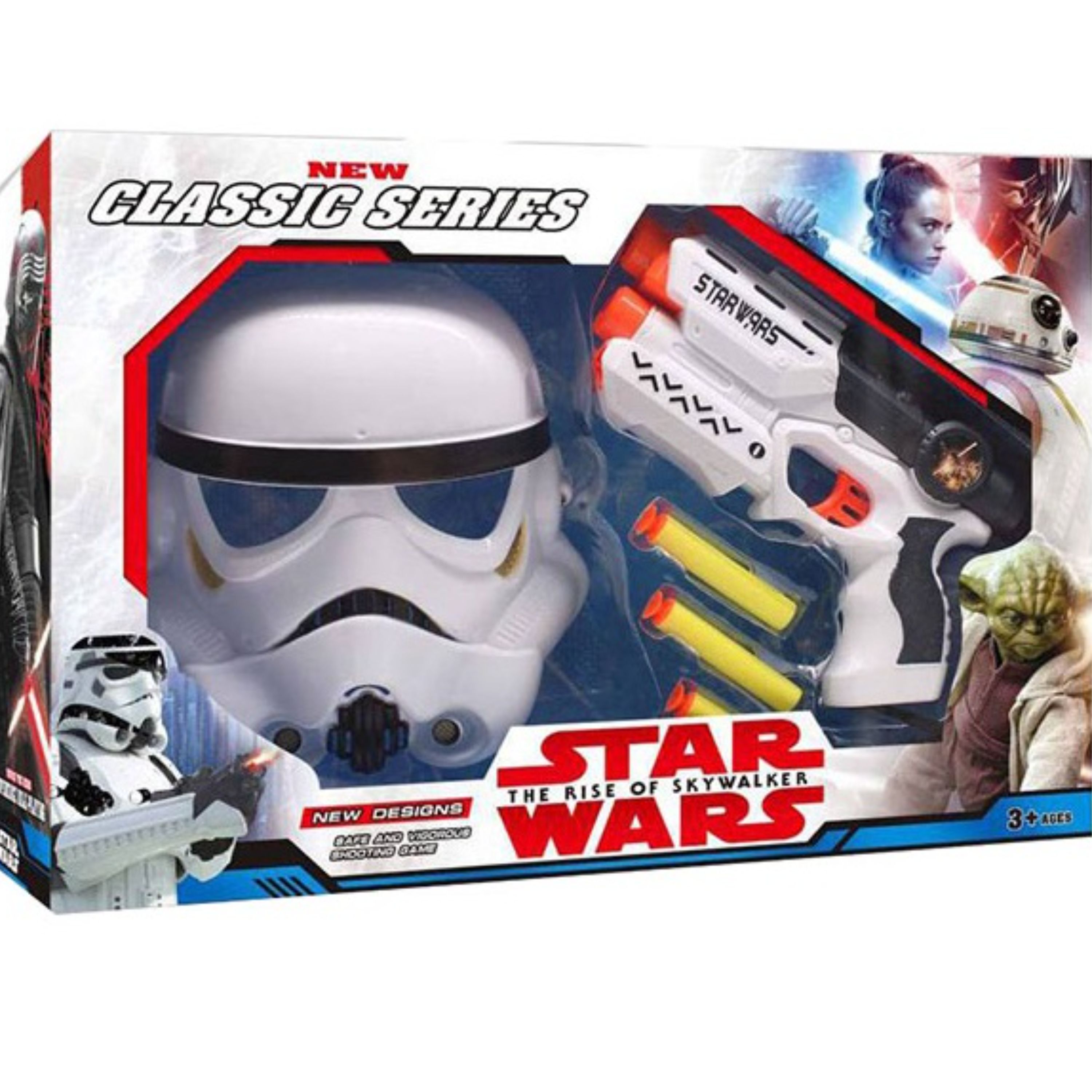 اسلحه و نقاب مدل Star Wars