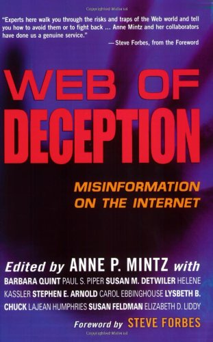 خرید و دانلود نسخه کامل کتاب Web of Deception: Misinformation on the Internet