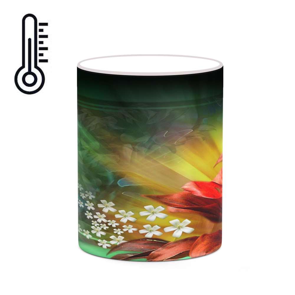 ماگ حرارتی کاکتی طرح فانتزی مدل mgh19474